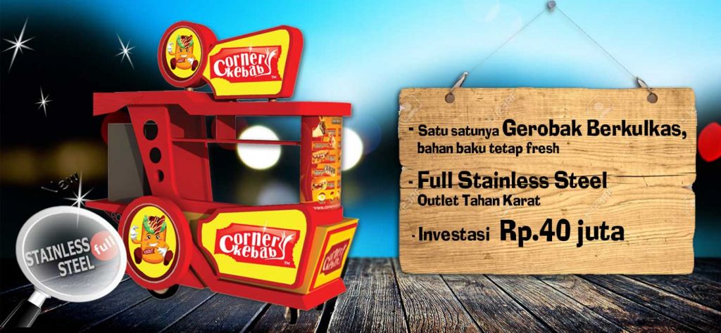 gerobak cornerkebab