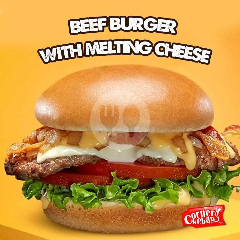 promo beef burger corner kebab